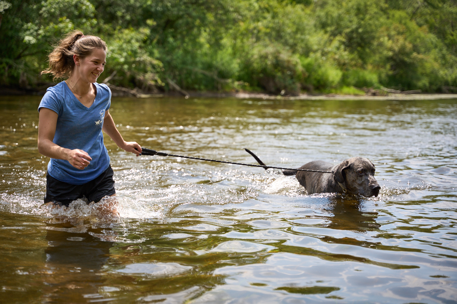 Swmming in the Apple River