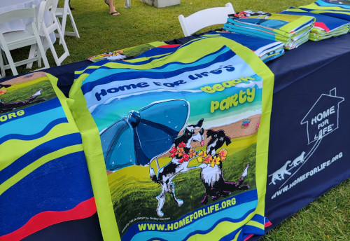 Home For Life booth at the event