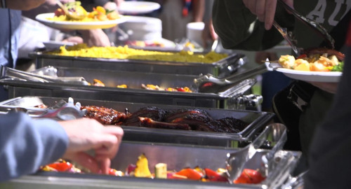 Food at the event
