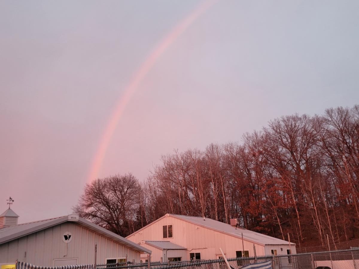 Rainbow over Home For Life!